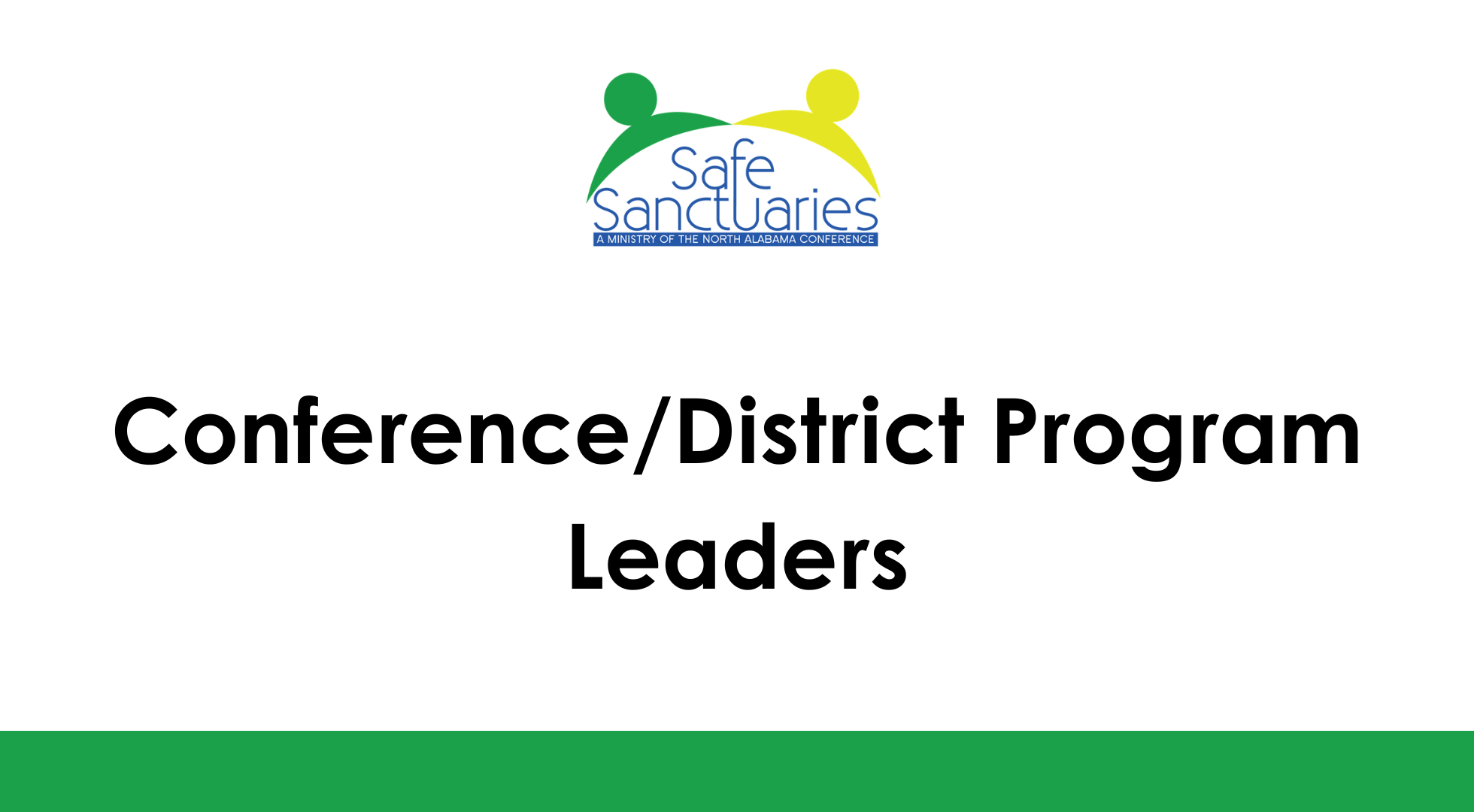 Conference/District Safe Sanctuaries Program Leaders